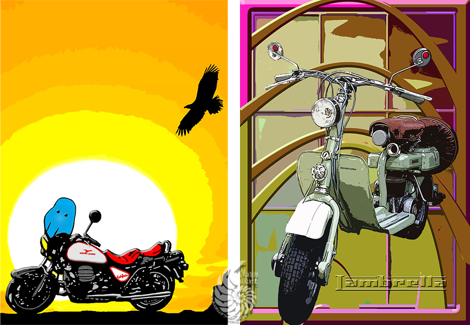 guzzi california - lambretta